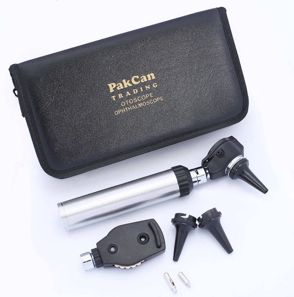 Multi-Function Combo Otoscope/Opthalmoscope Set for Ear, Nose & Eye Examination