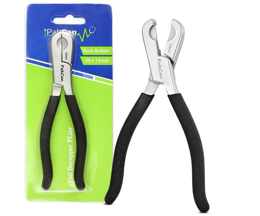 PakCan Dual Action Vial Decapper Pliers 8 mm and 13 mm